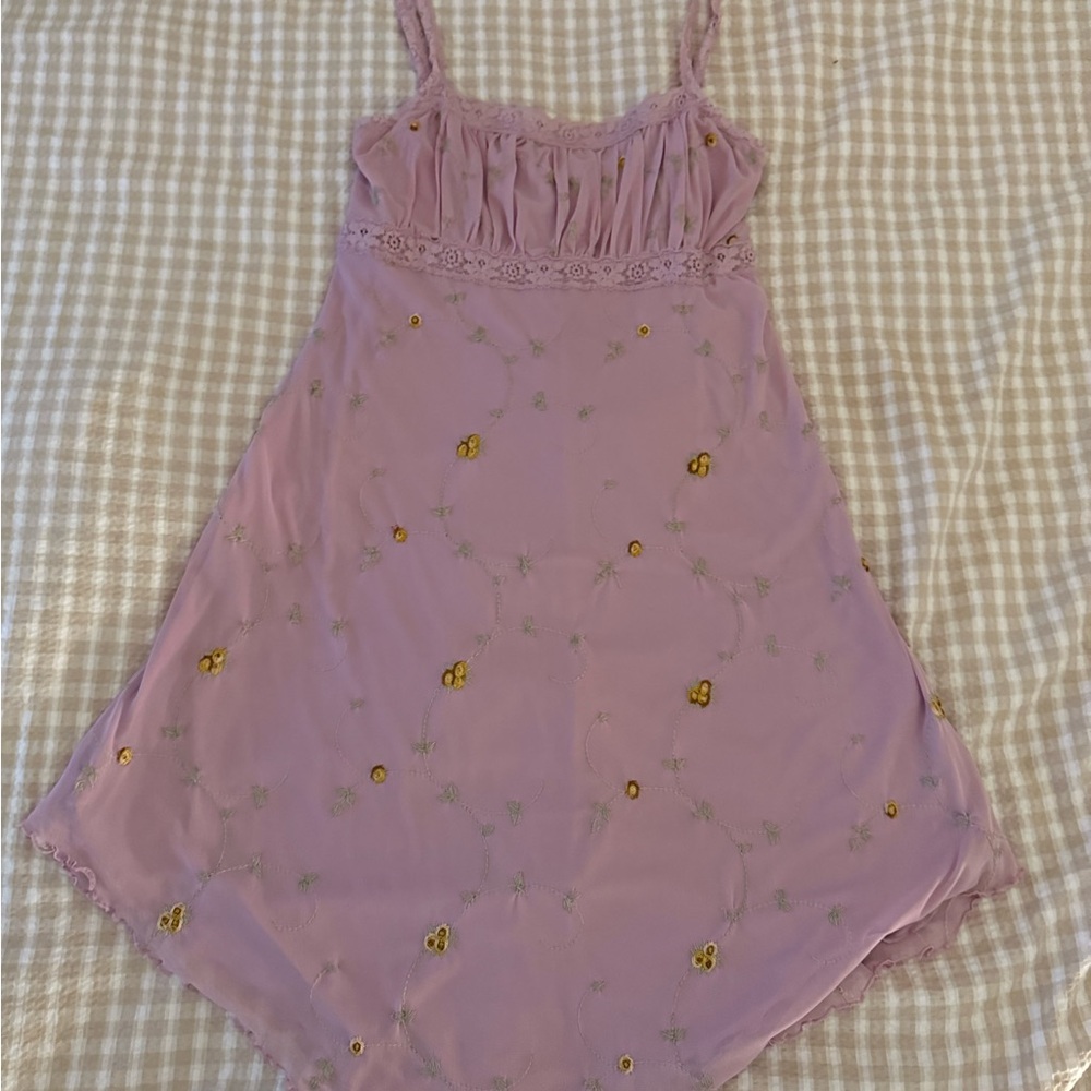 Urban Outfitters Lavender Lace Dress